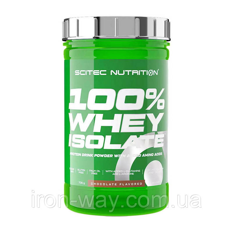 Scitec 100% Whey Protein Isolate (700 g, strawberry)