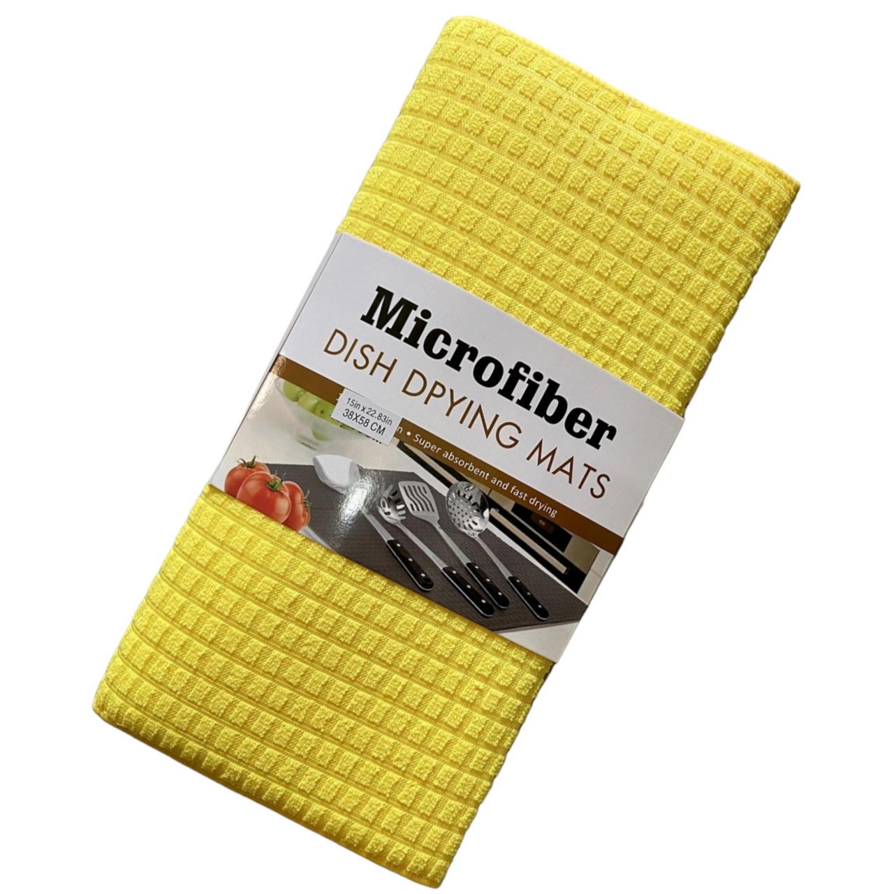 Килимок для сушіння посуду №MF-3858/042 однотонний 58х38см