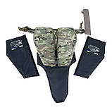 Напашник тризонний 1-го класу захисту (ДСТУ 8782:2018) в кольорі мультикам, фото 8