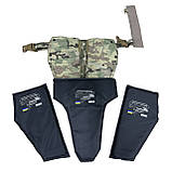 Напашник тризонний 1-го класу захисту (ДСТУ 8782:2018) в кольорі мультикам, фото 7