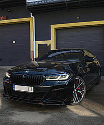 Спліттер BMW G30 M-Sport LCI (20-23) тюнінг обвіс елерон (V1)