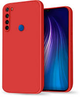 Силіконовий чохол SLIM на Xiaomi Redmi Note 8T Red
