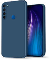 Силіконовий чохол SLIM на Xiaomi Redmi Note 8T Cobalt Blue