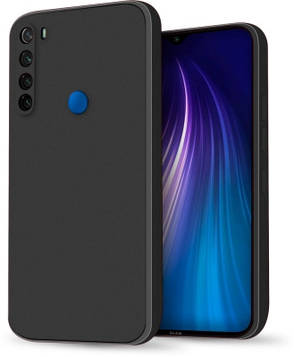 Силіконовий чохол SLIM на Xiaomi Redmi Note 8T Black, фото 1