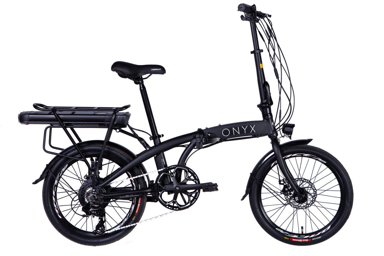 Велосипед + електронабір 20" AL Dorozhnik eONYX 500Вт 48В 12.5Аг рама-12,5" 2024 чорний (матовий)