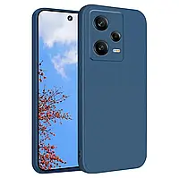 Чохол силіконовий SLIM для Xiaomi Redmi Note 12 Pro+ Plus 5G Blue Cobalt зк кб
