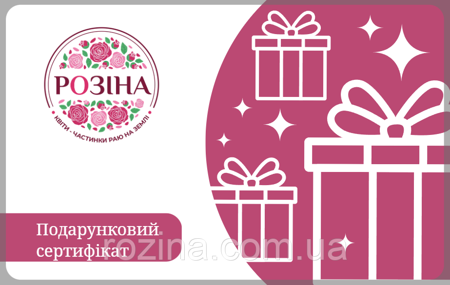 Подарунковий сертифікат на 1000 грн
