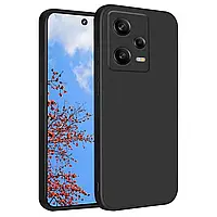 Чохол силіконовий SLIM для Xiaomi Redmi Note 12 5G / Poco X5 5G Black зк кб