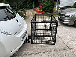 Вантажнний кошик на фаркоп тип2 американський квадрат Kenguru 90 * 60 * 60