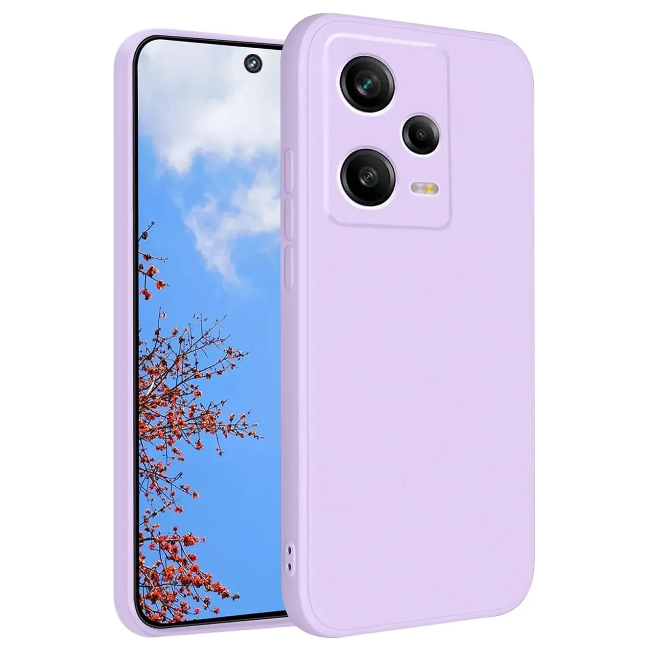 Чохол силіконовий SLIM для Xiaomi Redmi Note 12 Pro+ Plus 5G Purple зк кб
