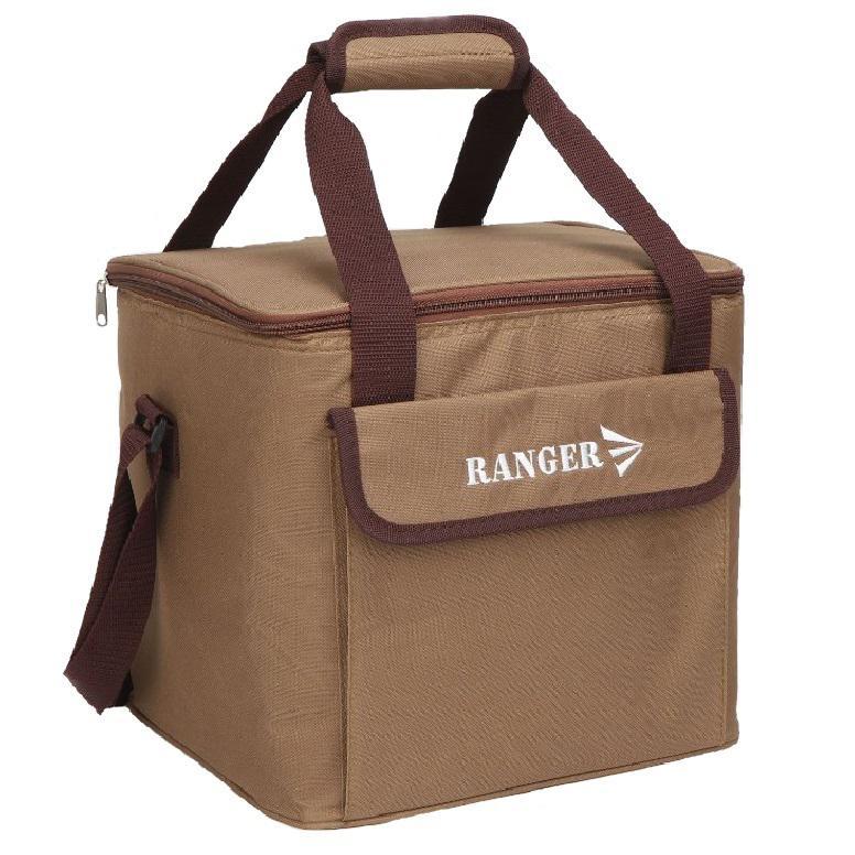 Термосумка для продуктів 20л у подорожі Ranger коричнева