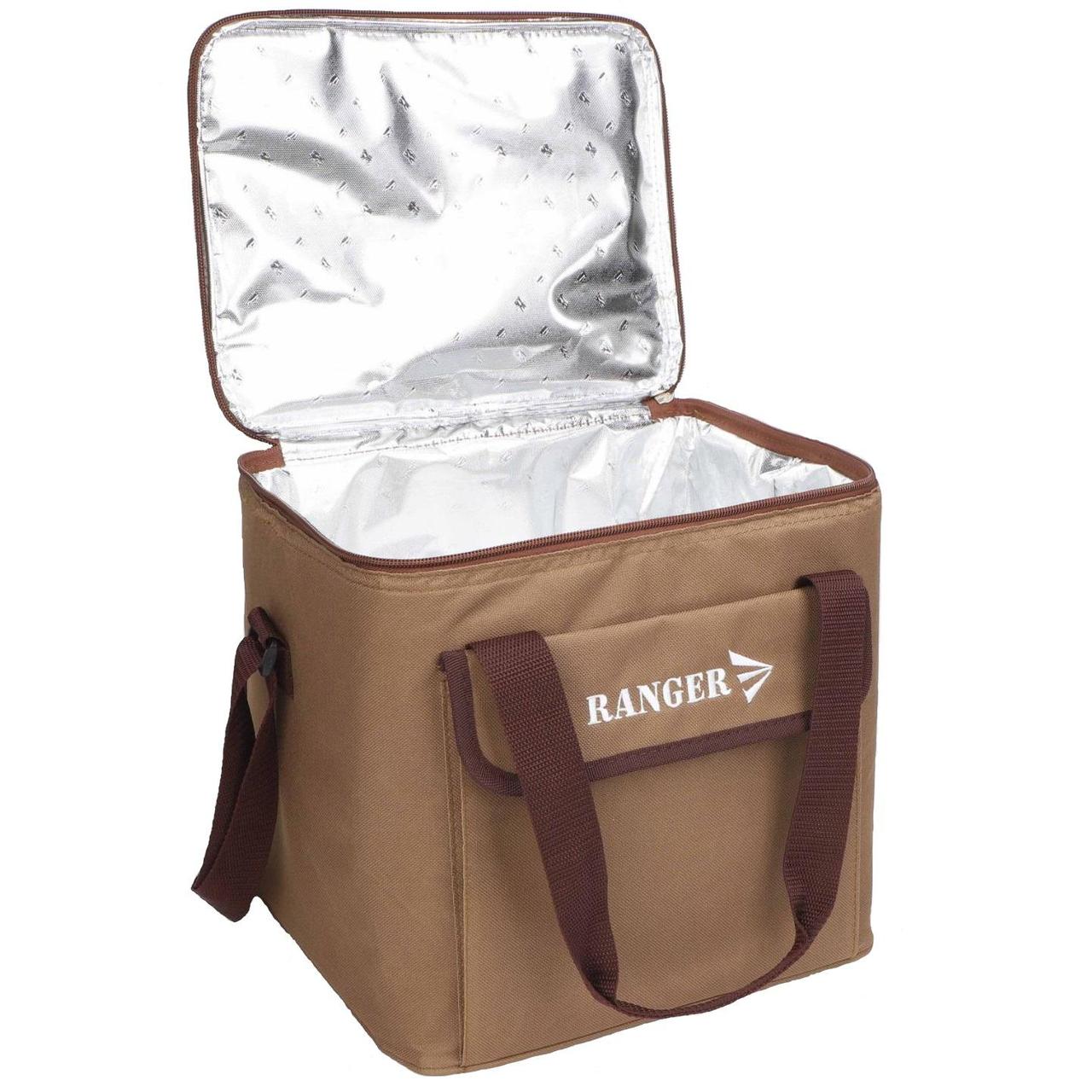 Термосумка 30л холодильник сумка для продуктов Ranger Brown