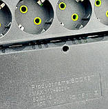 Подовжувач UA Power F17 на 7 розеток, 4 м, чорний, фото 4