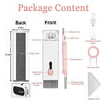 Набір для чищення електроніки 7 в 1, синьо-білий, фото 3