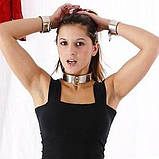 Наручники жіночі БДСМ із нержавіючої сталі Bdsm4u Кайф, фото 3