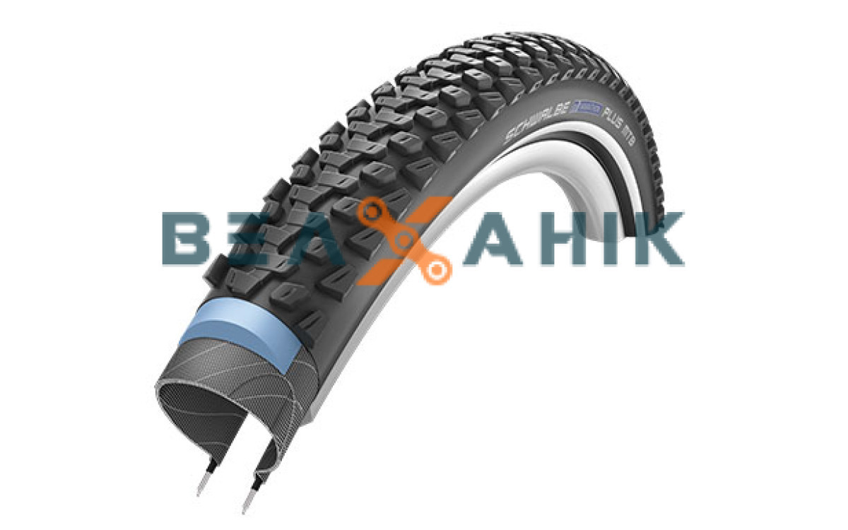 Велошина 26/quot; Schwalbe Marathon Plus Mtb 26x2.10 67TPI reflex