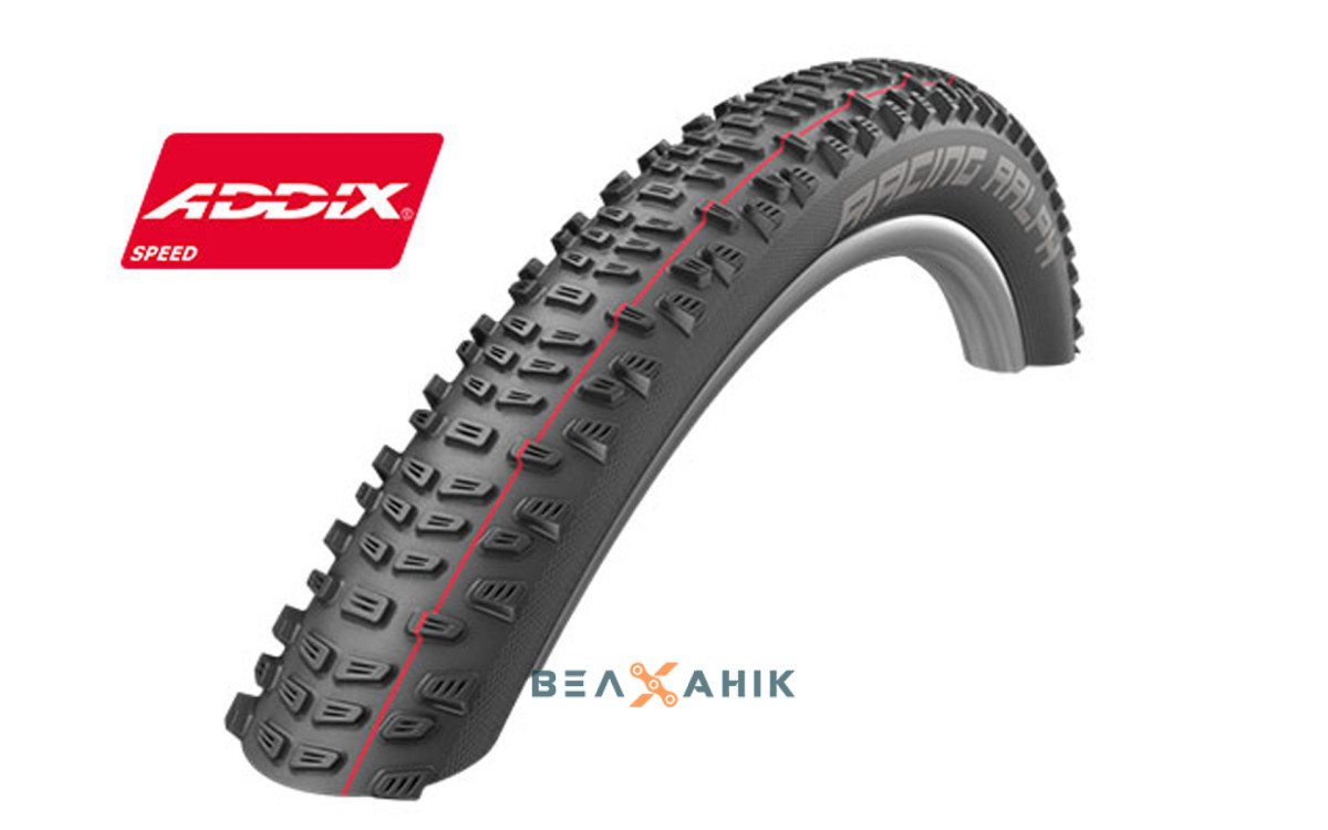 Велошина 27,5 мм Schwalbe Racing Ralph 27.5x2.25 650B Addix Performance TwinSkin B/B TL-Read