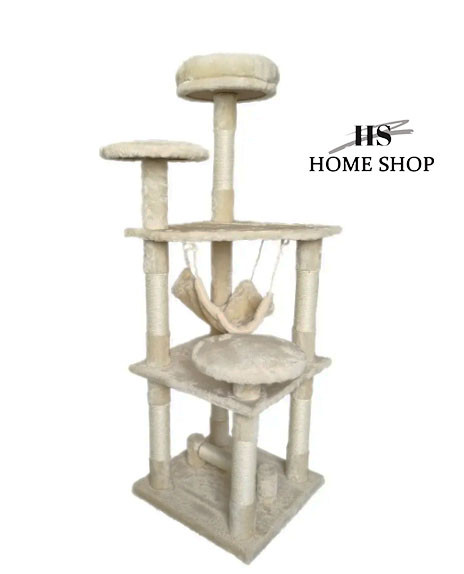 Кігтеточка "Ігровий комплекс для кішок CatTree 1223" Beige