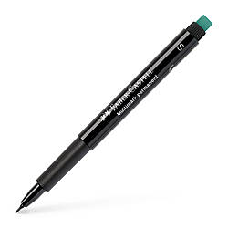 Маркер перманентний Faber-Castell Multimark Permanent, колір чорний, S (0,4 мм), 152399