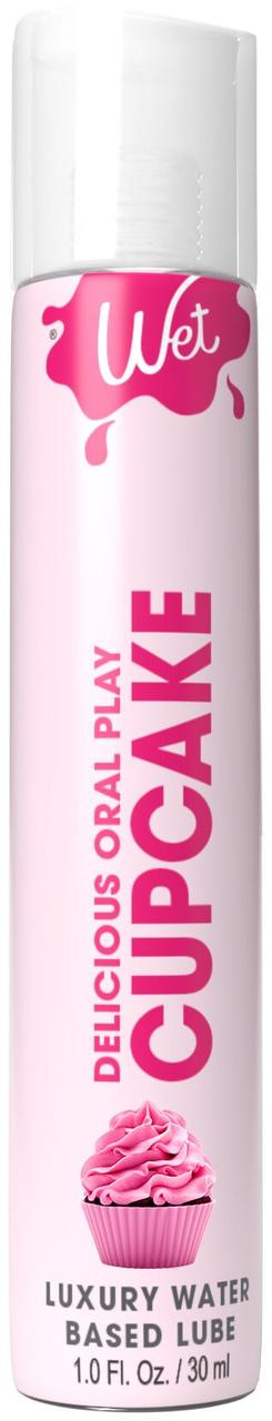Розпад!!! Лубрикант на водній основі Wet Oral Play Cupcake (30 мл) (термін 07.11.2025) Кітті