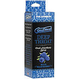 Розпад!!! Спрей для мигета Doc Johnson GoodHead DeepThroat Spray — Blue Raspberry 59 мл (термін 11.2025) Кітті, фото 3