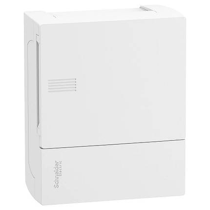 Щит навісний 6 модулів білий пластик Schneider Electric Resi9 Mini Pragma (MIP12106), фото 1