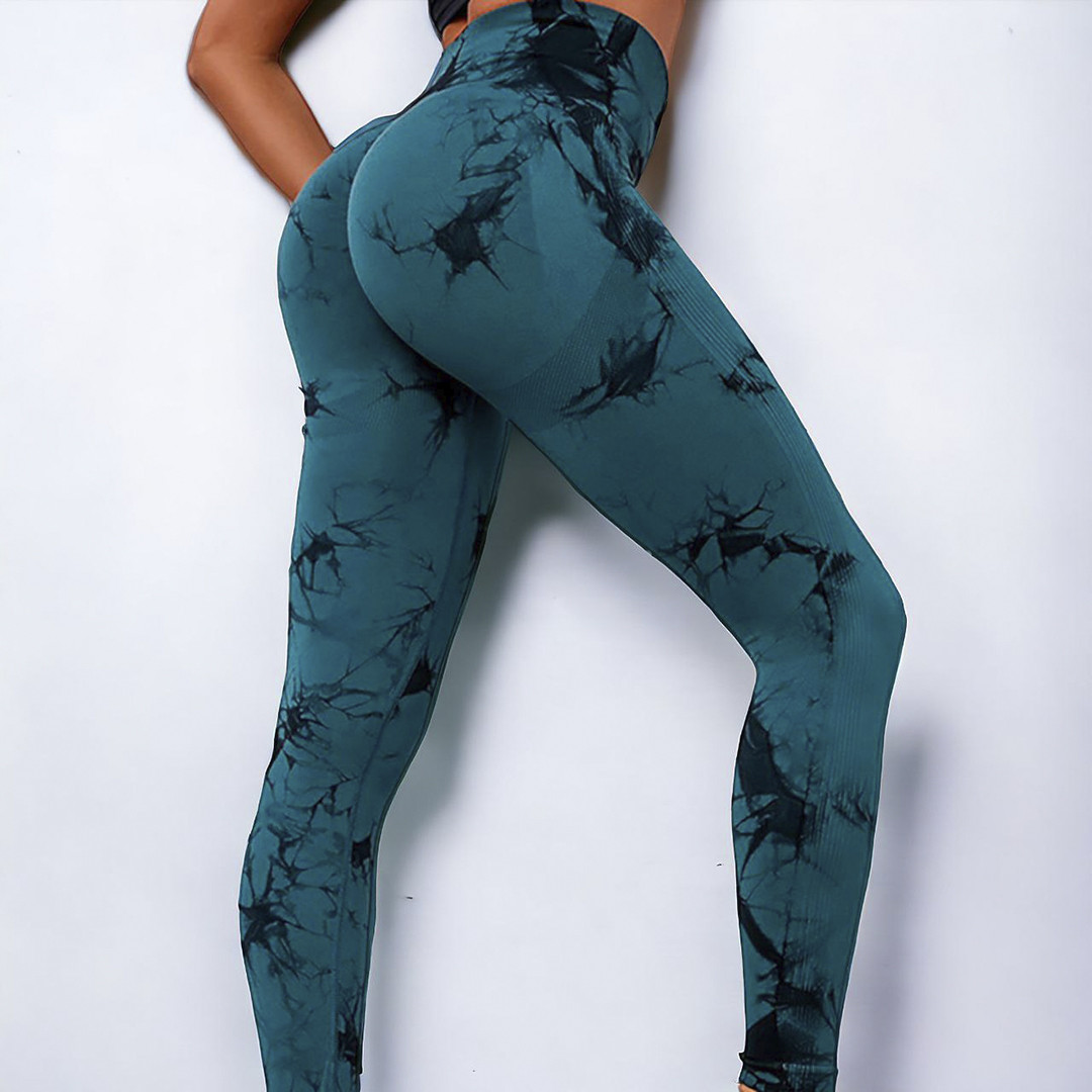 Жіночі Лосіни для спорту та повсякденного життя, Зелені - фото 1 - id-p1836156772