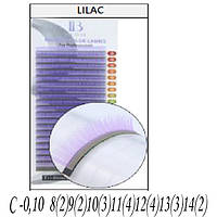 Вії I-BEAUTY MIX Бузкові C 0,10 8-14