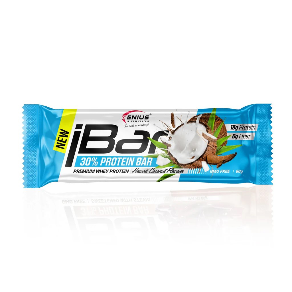 Батончики iBar 60 g (Coconut), фото 1
