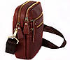 Чоловіча шкіряна сумка 30109 коричнева, фото 6
