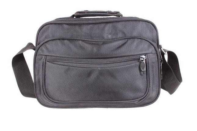 Чоловіча текстильна сумка 302938 чорна, фото 1