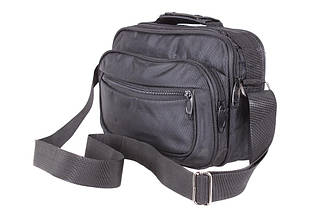 Чоловіча текстильна сумка 302938 чорна, фото 2