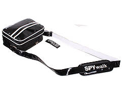 Спортивна сумка зі штучної шкіри sport302685 чорна, фото 5