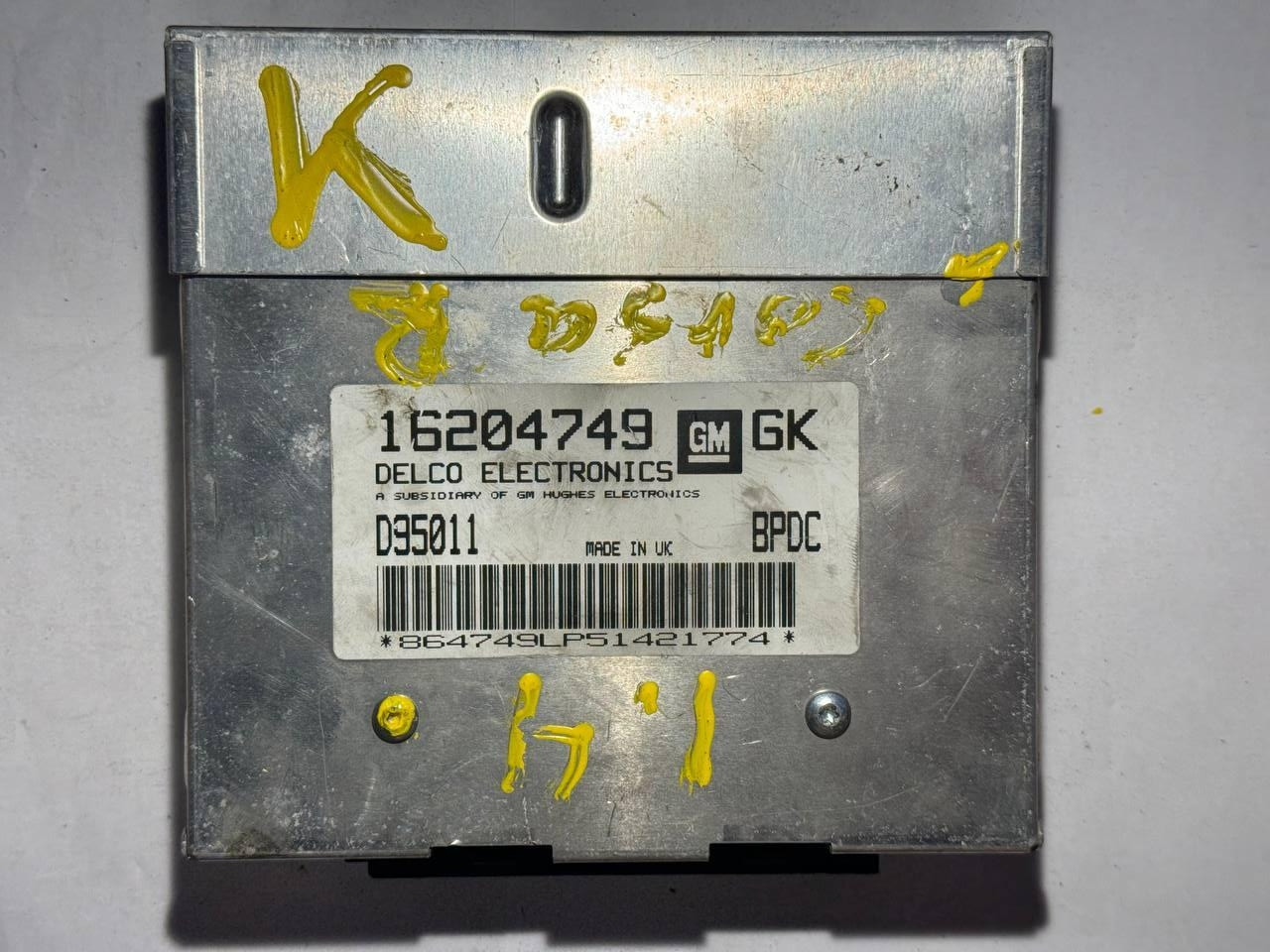 Електронний блок керування Opel Corsa 1.4 Delco GM 16204749 / D95011