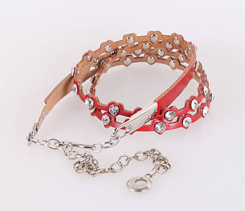 Жіноча ланцюжок CC1721-26 червона