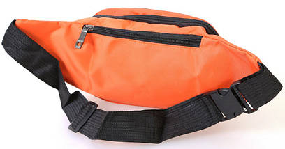 Чоловіча текстильна сумка на пояс Q003-2Orange помаранчева, фото 3