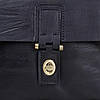 Чоловіча шкіряна сумка 5823-11 чорна, фото 7