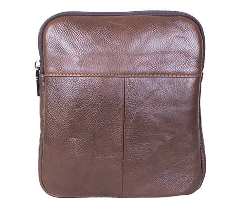 Чоловіча шкіряна сумка  brown1922-1 коричнева, фото 1