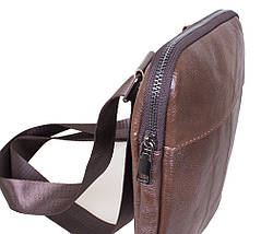 Чоловіча шкіряна сумка  brown1922-1 коричнева, фото 5