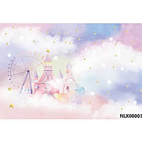 Фотофон ванільне небо 90 х 60 см.