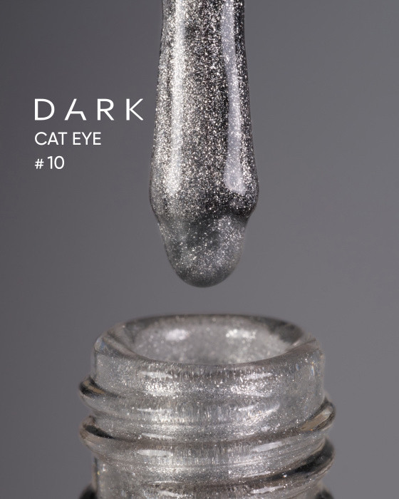 DARK GEL POLISH CAT EYE 10, 10 ML