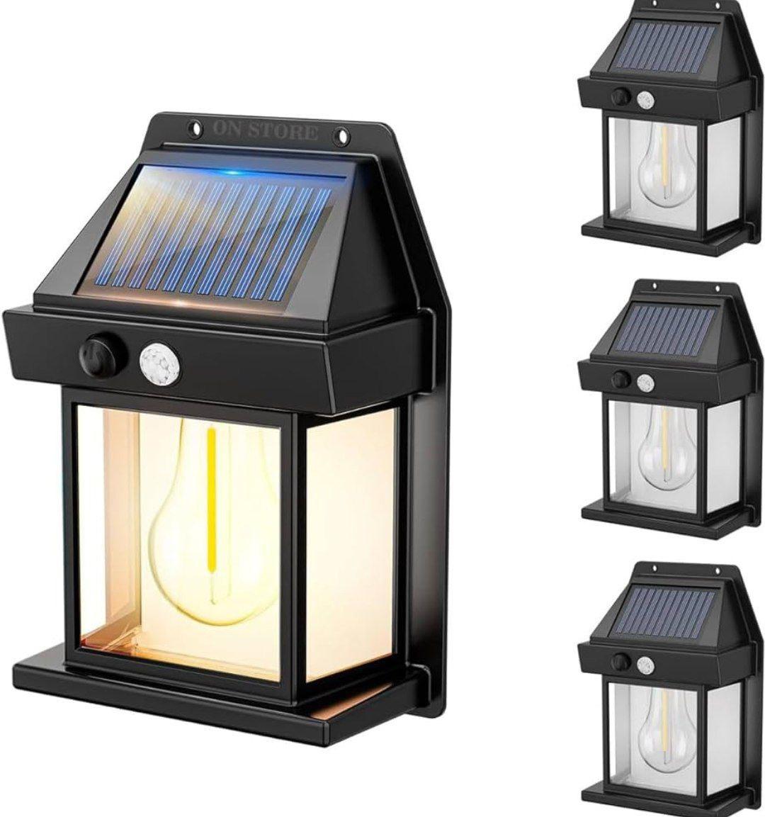✅Ліхтар на сонячній батареї з датчиком руху DK-888 Solar Motion Sensor Wall Light