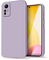 Чохол силіконовий SLIM для Xiaomi 12T / 12T pro Purple зк кб