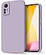 Чохол силіконовий SLIM для Xiaomi 12/ 12x/ 12s Purple зк кб - фото 1 - id-p2094548908