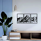 Декоративне настінне Панно «Гори», Декор на стіну, фото 5