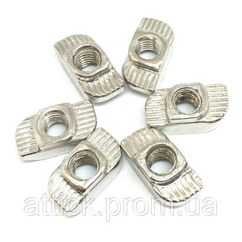 10x Гайка Т-образная M6 для 8мм паза алюминиевого профиля 30 серии at ...