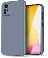 Чохол силіконовий SLIM для Xiaomi 12/ 12x/ 12s Lavender зк кб