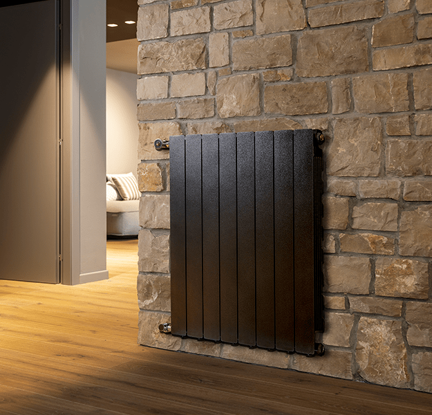 Радіатор Fondital Blitz Super B4 Hammered Black 350/100 дизайнерський