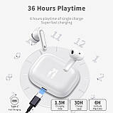 Бездротові навушники, бездротові навушники Bluetooth 5.3 Навушники, 2023 Навушники Бездротові навушники з 13 мм драйверами, фото 3