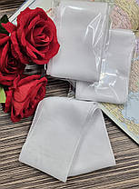 Стрічка шифонова декоративна Біла, бант (10х400см), фото 2